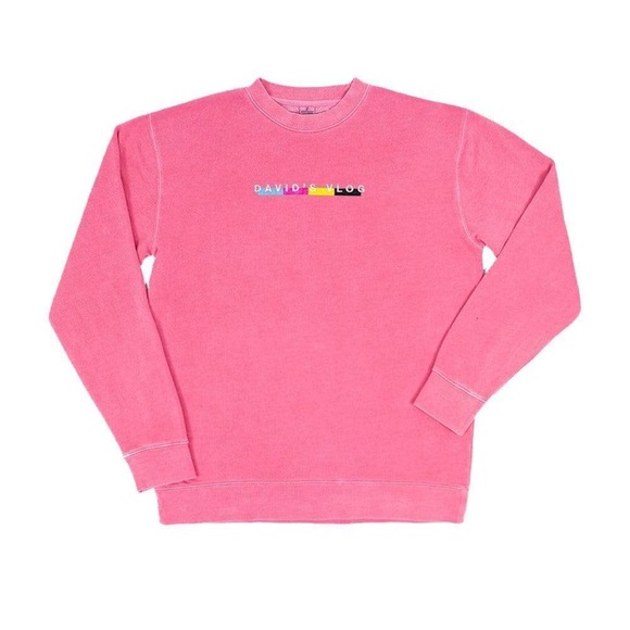 David Dobrik David/'s VlogVlog Squad Merch Crewneck Unisex Sweatshirt